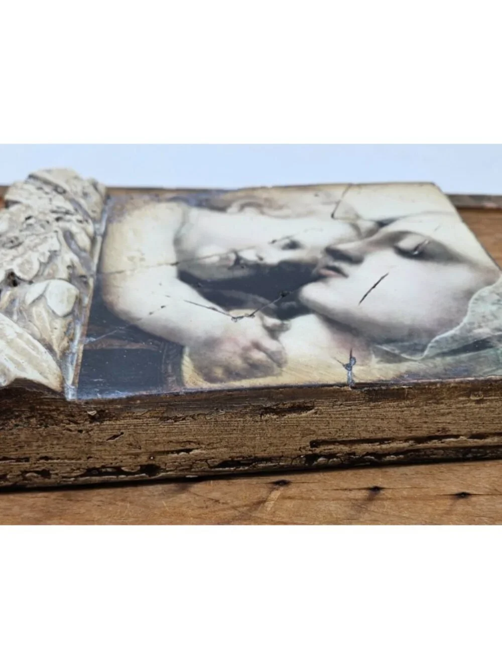 Sid Dickens Memory Block Tile Divinity T179 Madonna and Child Retired